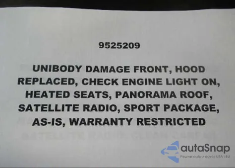2008 Mercedes-Benz C350 z USA, uszkodzony, nr VIN WDDGF56X88F040713